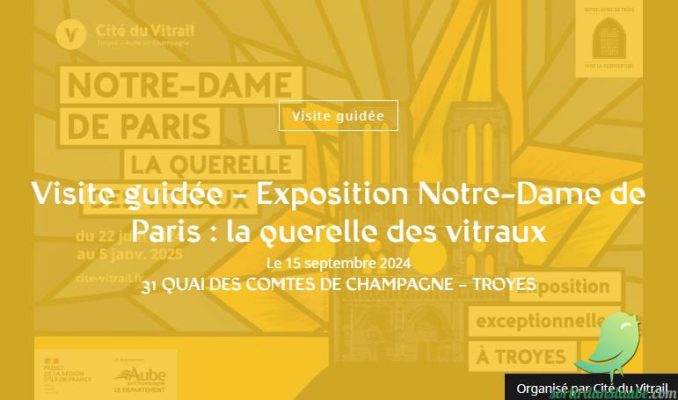 Visite guidée – Exposition Notre-Dame de Paris : la querelle des vitraux - 0