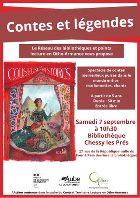 LA COUSEUSE D’HISTOIRES – Spectacle Conté de Léa Pellarin - 0
