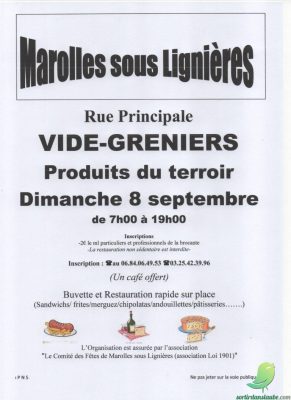 Vide grenier et produits du terroir - 0