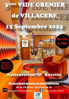 Vide grenier: Villacerf - 0