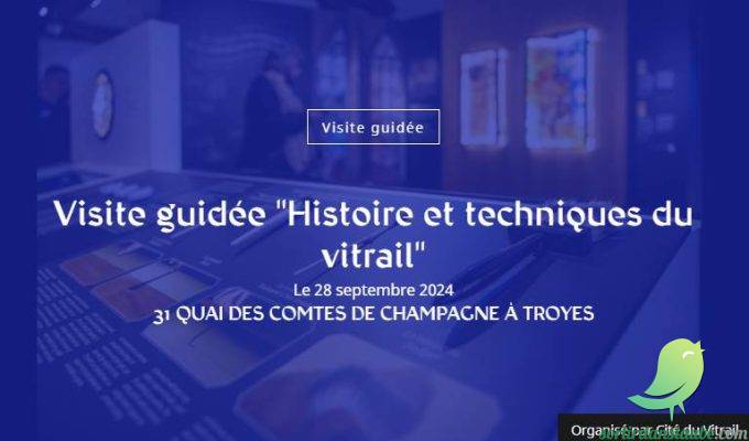 Visite guidée « Histoire et techniques du vitrail » - 0