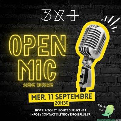 SCÈNE OUVERTE « OPEN MIC » - 0