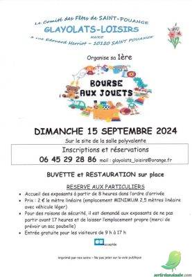 ⚠️ ANNULÉE Bourse aux jouets - 0