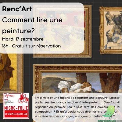 Conférence – Renc&rsquo;Art « comment lire une peinture » - 0