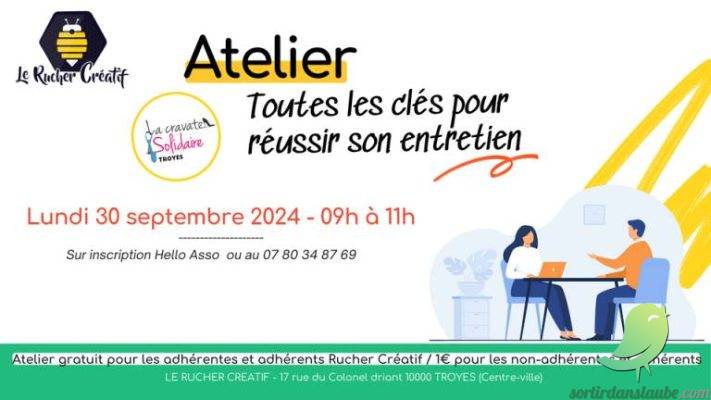 Atelier : réussir son entretien - 0