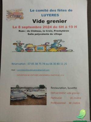 Vide grenier Luyères - 0