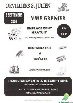 Vide grenier: Orvilliers Saint Julien - 0