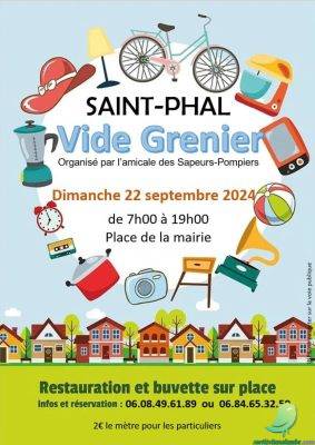 Vide grenier: Saint Phal - 0