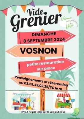 Vide grenier Vosnon - 0