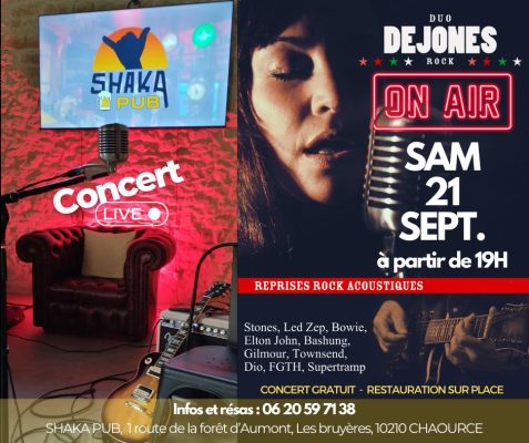 Concert ROCK du duo « DEJONES » - 0