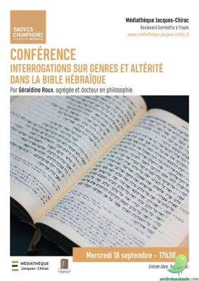 Abraham et Sarah, Ruth et Noémie, David et Jonathan : interrogations sur genres et altérité dans la Bible hébraïque - 0