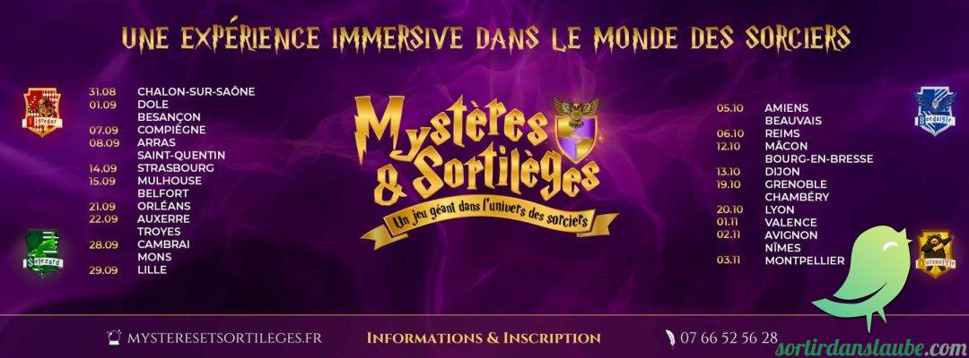 Mystères & Sortilèges : un jeu géant dans l’univers des sorciers - 0