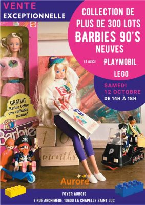 VENTE EXCEPTIONNELLE DE BARBIE, PLAYMOBIL ET LEGO - 0