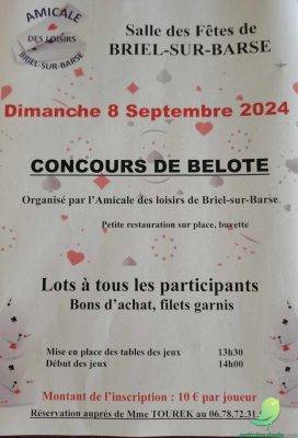 Concours de belote - 0