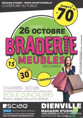 BRADERIE meubles SCIAE - 0