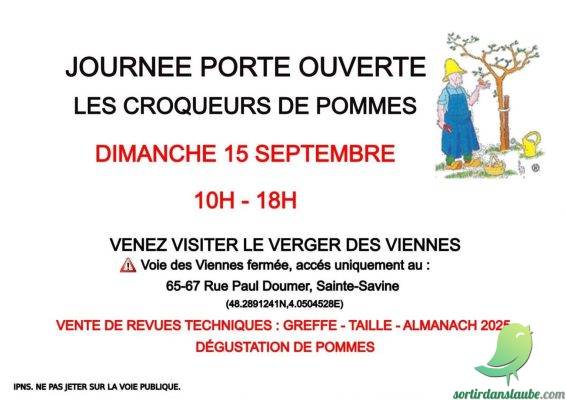 Journée Portes Ouvertes Croqueurs de Pommes Verger des Viennes - 0