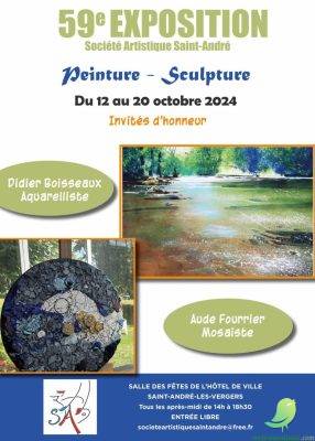 Exposition de la Société Artistique de Saint-André - 0
