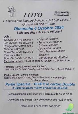 COMPLET! Loto Faux Villecerf - 0