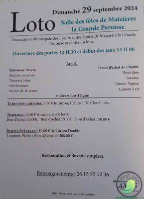 Loto Maizières la Grande Paroisse - 0