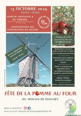 Fête de la pomme au four du Moulin de Dosches - 0