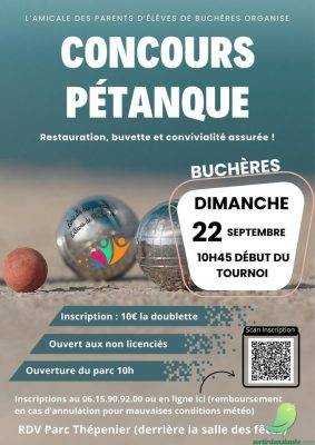 Complet! Concours de pétanque - 0