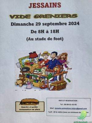 Vide grenier: Jessains - 0