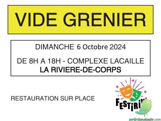Vide grenier: La Rivière de Corps - 0