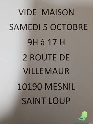 Vide maison - 0