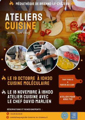 Atelier « Cuisine moléculaire » - 0