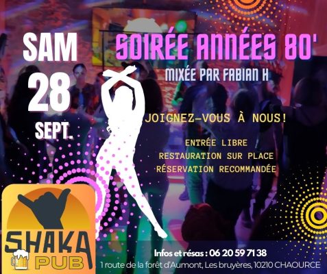 Soirée Années 80&prime; - 0