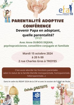 CONFÉRENCE sur la parentalité adoptive - 0