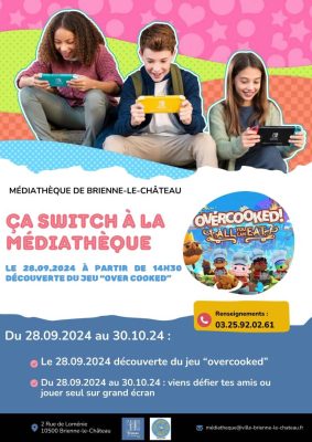 Ca switch à la médiathèque - 0