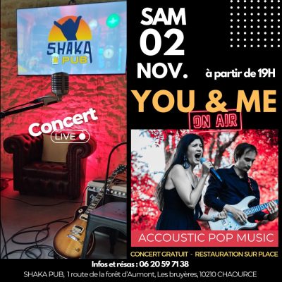 Concert ROCK du duo « YOU&ME » - 0