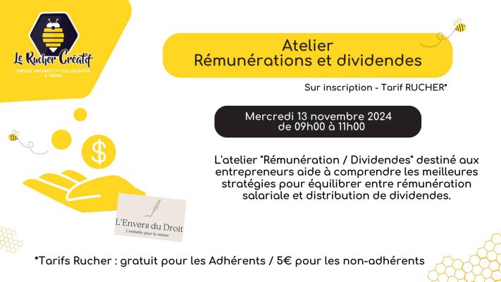 Atelier Rémunération / Dividendes - 0