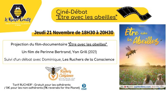 Projection « Être avec les abeilles » - 0