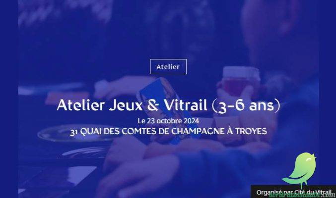 Atelier Jeux & Vitrail (3-6 ans) - 0