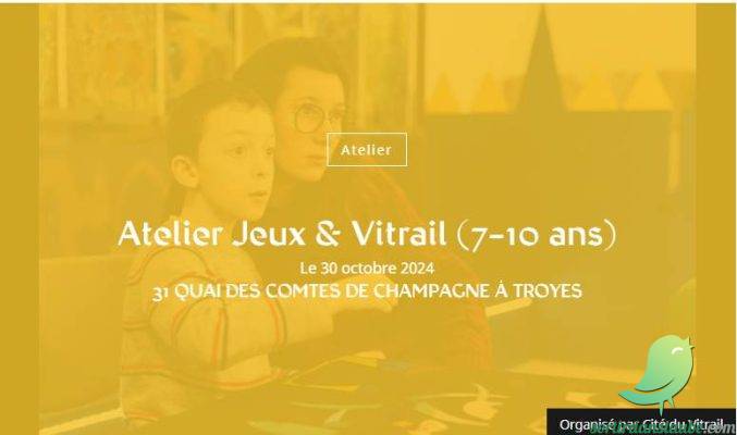 Atelier Jeux & Vitrail (7-10 ans) - 0
