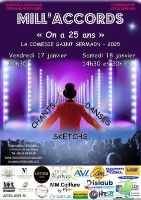 Troupe Mill&rsquo;Accords « On a 25 ans » - 0