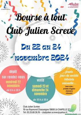 Bourse à tout du Club Julien Scrève - 0