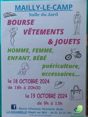 Bourse vêtements et jouets - 0