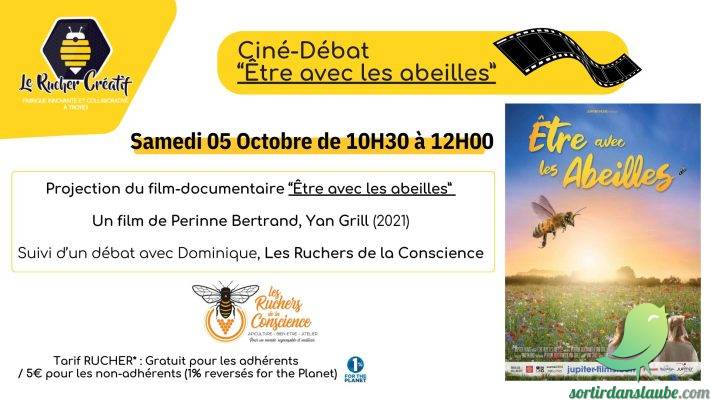 Ciné-Débat « Être avec les Abeilles » - 0