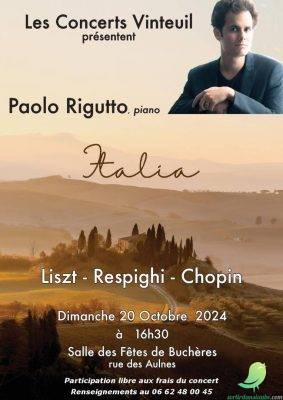 Concert:  “Italia” autour de Lisz, Respighi et Chopin - 0