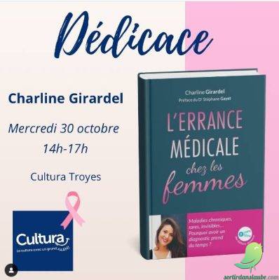 Dédicace Charline Girardel - 0