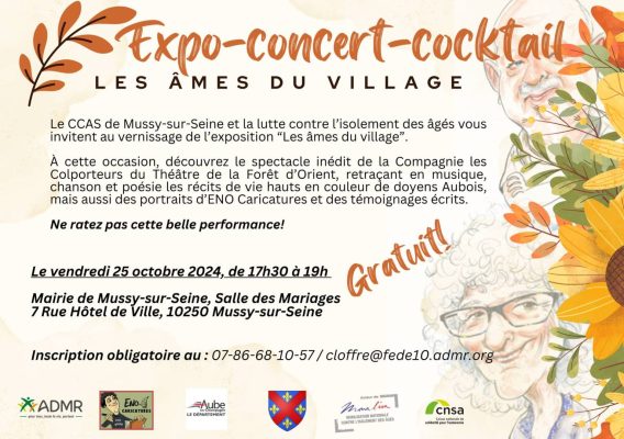 Expo-concert-Cocktail « Les âmes du village » - 0