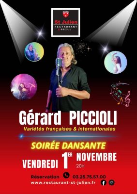Concert : Gérard PICCIOLI / soirée dansante - 0