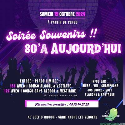 Soirée spéciale années 80 à nos jours - 0