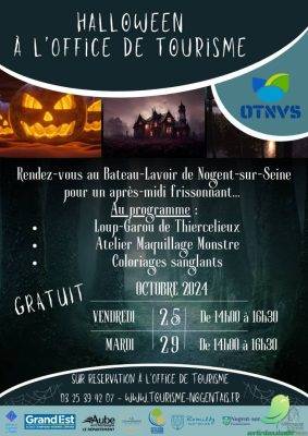 Fêtons Halloween à l&rsquo;Office de Tourisme - 0