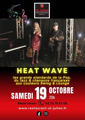 ANNULÉ! Concert HEAT WAVE - 0