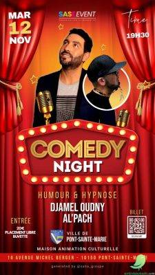 Stand-up humour et hypnose : Al&rsquo;Pach et Djamel Oudny  - 0