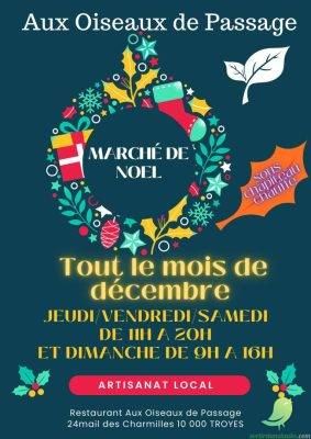 Marché de Noêl : aux oiseaux de passage - 0
